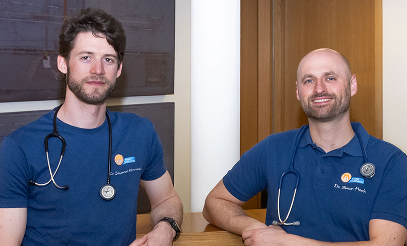 Dr. Johannes Wagner und Dr. Simon Hoch